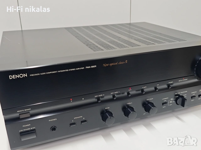 стерео Hi-Fi усилвател DENON PMA-880R, снимка 5 - Ресийвъри, усилватели, смесителни пултове - 54075665