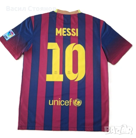 Барселона/Barcelona #10 Messi Nike home 2013-14г. - размер М