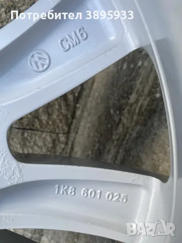 Оригинални джанти VW Scirocco, Tiguan, Touran, Golf, Passat, Caddy, снимка 7 - Гуми и джанти - 49606045