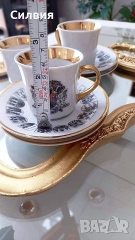 Чаши за еспресо, ретро порцелан Чехословакия , снимка 5 - Чаши - 54596641