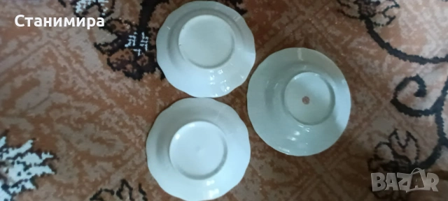 порцеланови чинии - ретро, снимка 8 - Чинии - 54257754