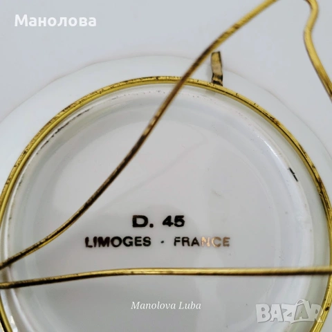 Порцелан Limoges, снимка 4 - Други ценни предмети - 55255679