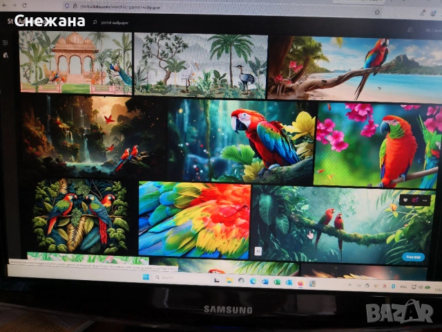 монитор бизнес клас Samsung 22" с ярки цветове