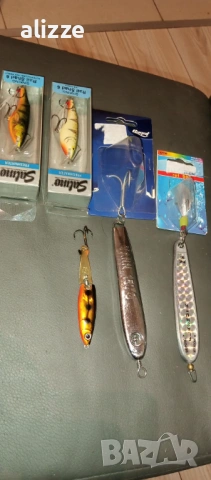 Воблери Джигове Rapala Salmo Blue Fox , снимка 4 - Такъми - 53993500