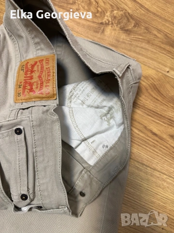 Оригинални мъжки дънки Levi’s 34 размер, снимка 5 - Дънки - 54371846