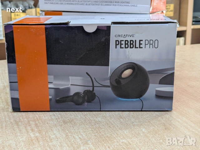 5 вида тонколони Creative PEBBLE PRO X PLUS Bluetooth Разопаковани Продукти с Гаранция, снимка 7 - Тонколони - 54988759