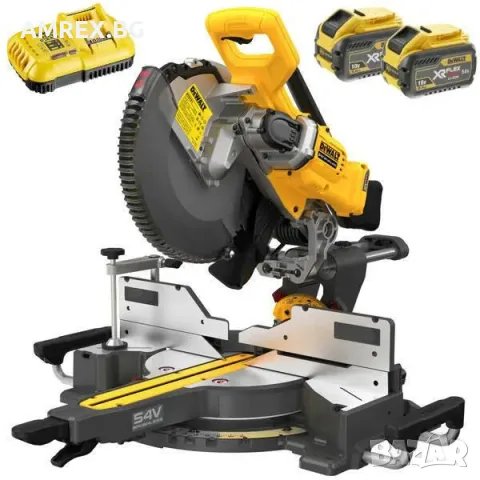 Акумулаторен настолен циркуляр DeWALT XR FLEXVOLT 54V – 305 мм, Brushless, SOLO