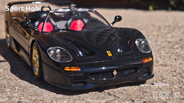 Ferrari F50 BARCHETTA Bburago 1:18, снимка 2 - Колекции - 51893089