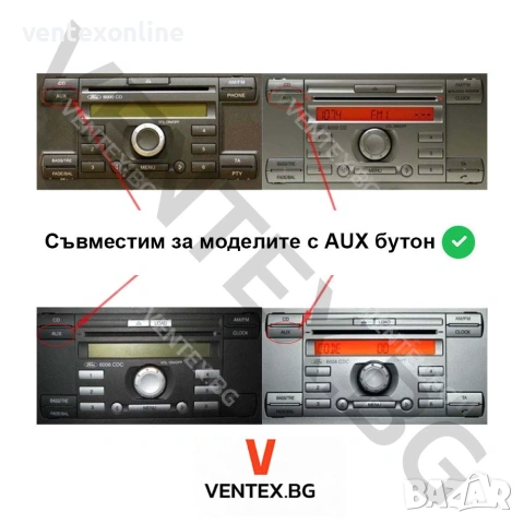 Bluetooth интерфейс с микрофон за Ford Mondeo, Fiesta, Focus, Galaxy, Kuga, S-MAX, Transit - WEFA, снимка 4 - Аксесоари и консумативи - 55009190