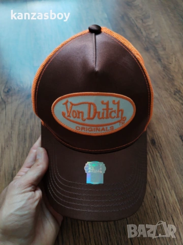 von dutch - страхотна шапка НОВА БЕЗ ЕТИКЕТИ, снимка 3 - Шапки - 54697067