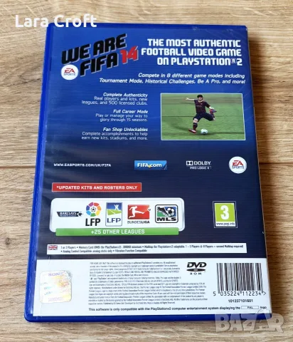 FIFA 14 Legacy Edition PS2 PlayStation 2 Фифа 14, снимка 3 - Игри за PlayStation - 55593416