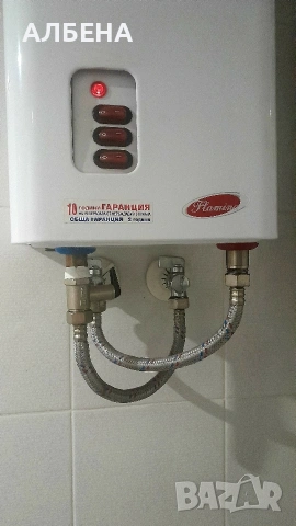 проточен бойлер Фламина 9 kw и електрическо котле, снимка 4 - Бойлери - 54450237