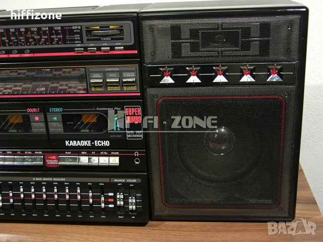 Радиокасетофон Kamosonic ka-1000, снимка 5 - Радиокасетофони, транзистори - 54898555
