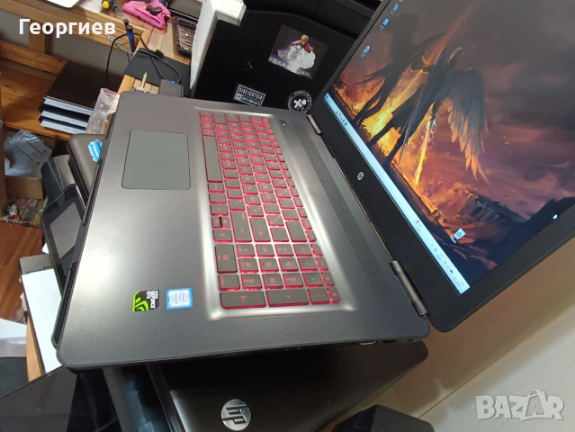 Лаптоп HP OMEN 17-W25inf i5-7300HQ / 17,3", снимка 5 - Лаптопи за игри - 54471033