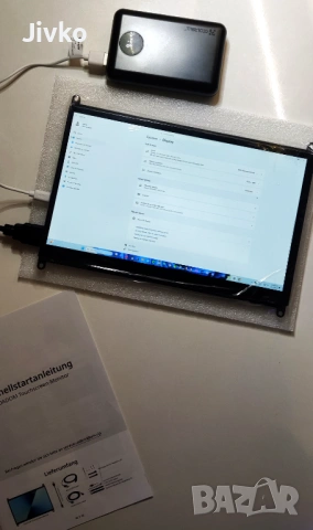 10.1" монитор IPS, Touch, снимка 6 - Монитори - 54909826