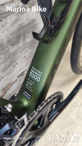 Карбонов шосеен велосипед Merida Scultura Endurance Disc Ultegra Expert | S, снимка 17 - Велосипеди - 54444223