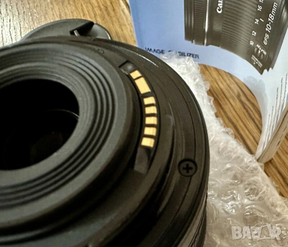 Обектив Canon Ef-s 10-18 mm f/4,5-5,6 IS STM, снимка 5 - Обективи и филтри - 54584132