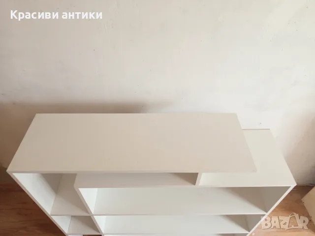 Етажерка бял мат, снимка 5 - Етажерки - 55653722
