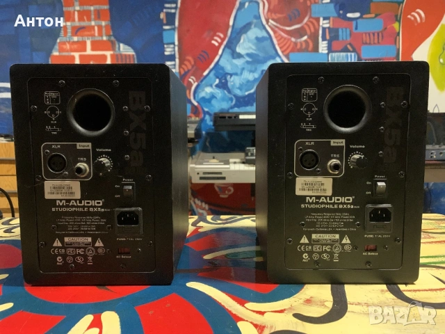 2 x M audio BX5a Deluxe Мониторни Активни Тонколони / Active Speakers, снимка 11 - Тонколони - 54557047