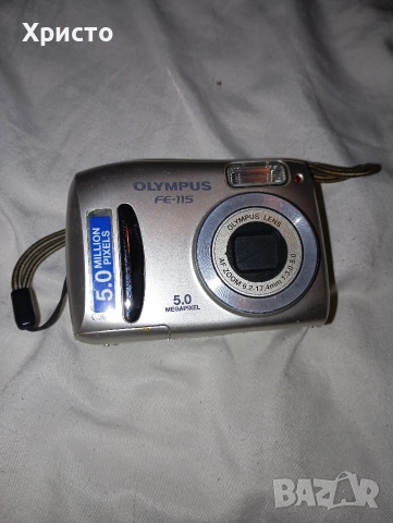 Ретро Дигитален Фотоапарат Olympus FE-115 (5.0 MP) – Y2K Естетика!