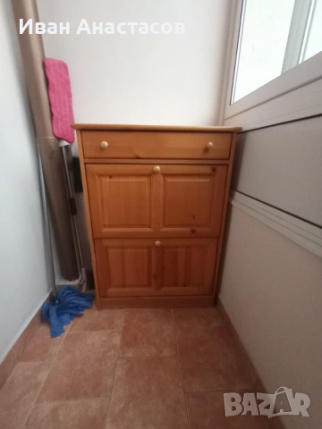 Скрин за обувки от масив 