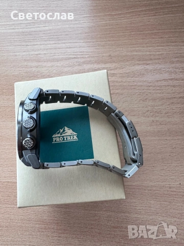 Часовник Casio Pro Trek PRW-35TLD-7JF Solar, снимка 3 - Мъжки - 54982254