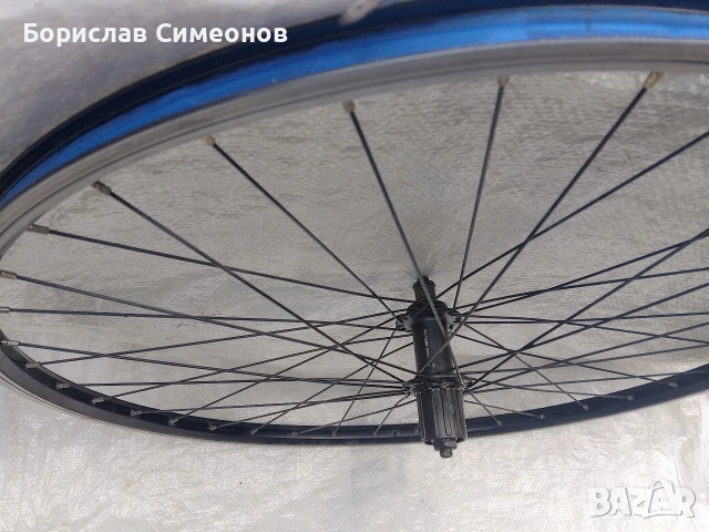 Shimano,ETRTO,задна 28/29 V-break,QR,36 спици