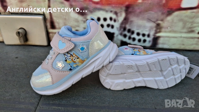 Английски детски светещи маратонки с Bluey, снимка 5 - Детски маратонки - 54445702