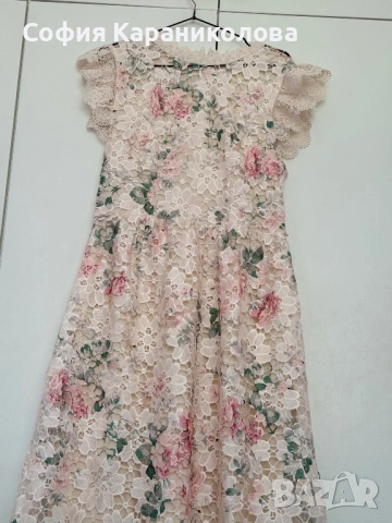 Рокля - дантела , снимка 2 - Рокли - 54503400