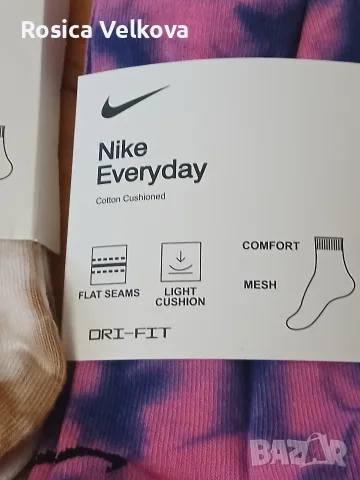 Цветни чорапи NIKE , снимка 2 - Дамски чорапи - 55443753