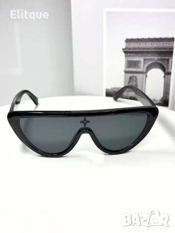 слънчеви очила Louis Vuitton с ув защита,кутия , калъф и кърпичка на марката , снимка 6 - Слънчеви и диоптрични очила - 54215355