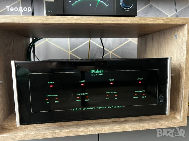 McIntosh MC7108 – Легендарно 8-канално крайно стъпало (High-End Класика), снимка 8 - Ресийвъри, усилватели, смесителни пултове - 54837806