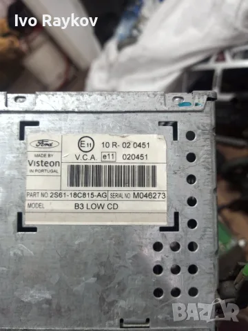 FORD FIESTA V MK5 RADIO , CD , 2S6118C815AG, снимка 6 - Части - 55463834