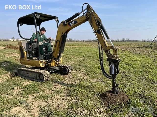 Услуги с Минибагер-2т/Автокран до 3,5т/ Хидравличен Чук/Свредел за дупки с багер/Септични Ями, снимка 6 - Други инструменти - 55323462
