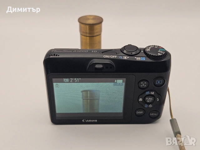 Canon 1200HD 12mp digital photo camera дигитален фотоапарат камера , снимка 12 - Фотоапарати - 54734297