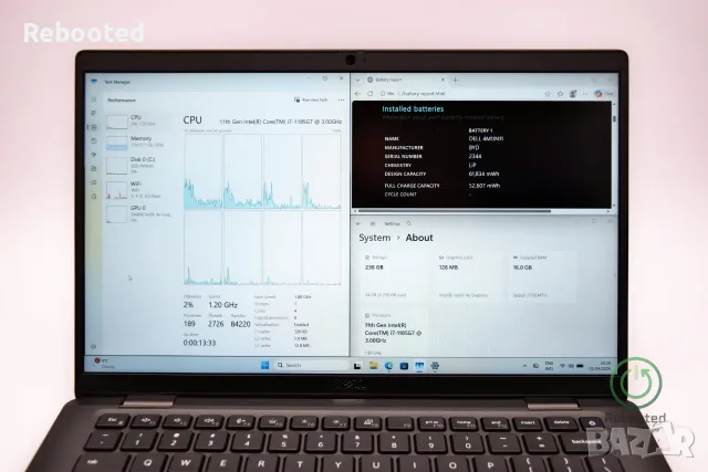 Dell Latitude 7420 - i7-1185G7 / 16GB / 256GB / Carbon, снимка 6 - Лаптопи за работа - 53186024