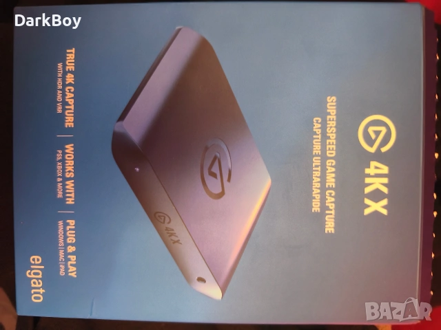 Elgato 4K X Записваща карта за стрийминг съдържание

, снимка 7 - Друга електроника - 54896555