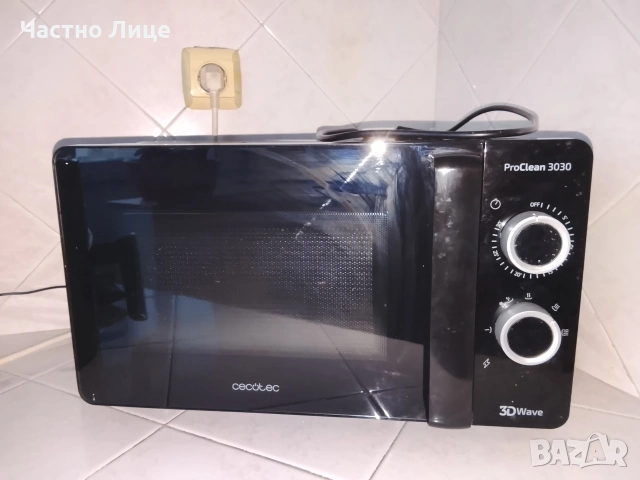 Микровълнова фурна Cecotec ProClean 3030 (3DWave) – Като нова!
