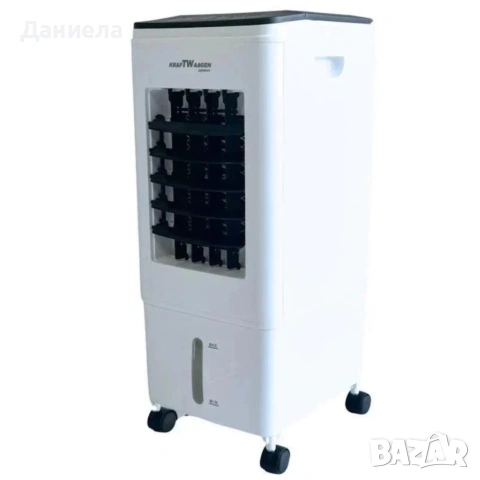 Въздушен охладител KraftWaagen KK-1011 с водно охлаждане, 5.5L резервоар, 3 скорости, снимка 9 - Други - 54780036