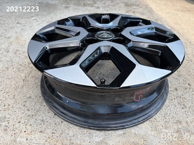 1 брой алуминиева джанта за Toyota Aygo 15, снимка 4 - Гуми и джанти - 55260225