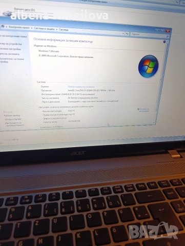 Acer v3-771g, снимка 4 - Лаптопи за дома - 54990142