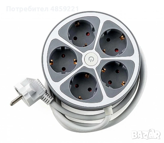 Удължител Technaxx, 4 контакта, 1x USB-A, 1x USB-C, снимка 2 - Друга електроника - 54998369