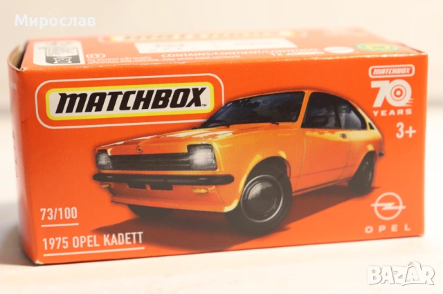 1:64?? МАТCHBОX OPEL KADETT КОЛИЧКА МОДЕЛ, снимка 2 - Колекции - 54596246