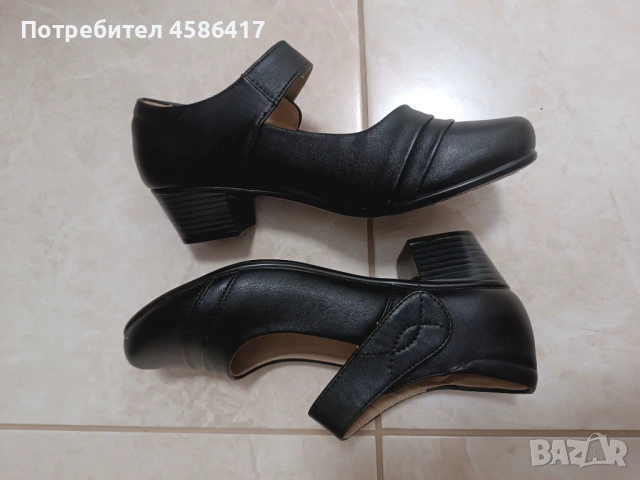 Продавам обувки с нисък ток , снимка 3 - Дамски обувки на ток - 54654312