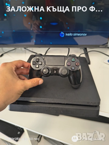 PLAYSTATION 4 SLIM 500GB, снимка 2 - PlayStation конзоли - 55009167