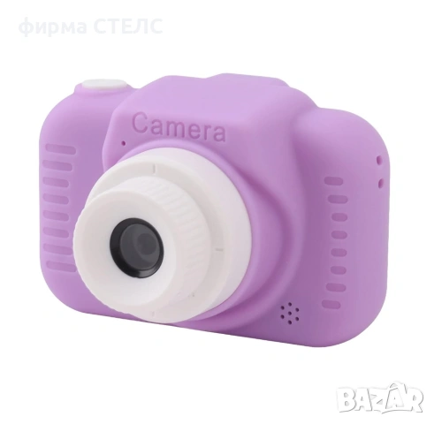 Детски фотоапарат STELS Q300, 48MP, Селфи детска камера, USB-C, снимка 8 - Други - 44044550