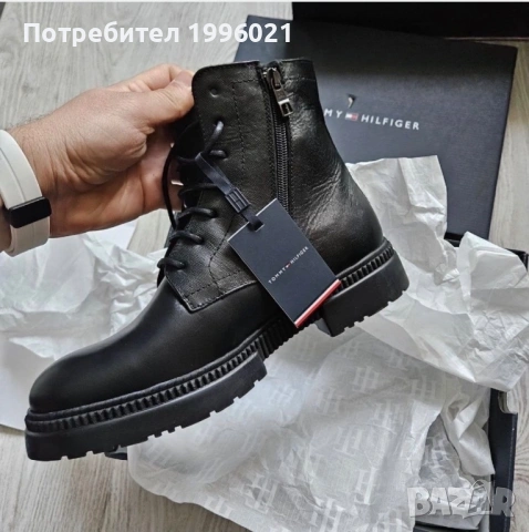 Мъжки боти Tommy Hilfiger, снимка 3 - Мъжки боти - 54585333