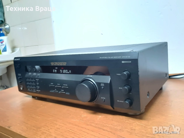 Sony STR-DE135. Двуканален стерео усилвател с вграден тунер в перфектно състояние! Изпращам видео. , снимка 6 - Ресийвъри, усилватели, смесителни пултове - 55042110