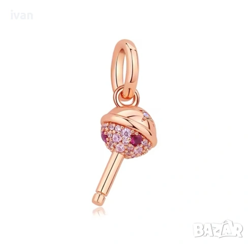 висулка за гривна, с 14 карстова позлата 