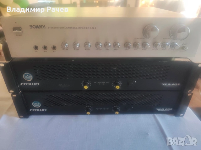 crown xls602 усилвател
